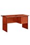 Compact Lockable Office Table with Ergonomic Reclining Mesh Office Chair - 3