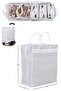 2 Pieces Valize Hanging Shoe Storage and Carrying Storage Organizer Bags 40x32x20cm - 2