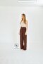 Nw Butik, Karol Palazzo High Waist Flat Pants - 6
