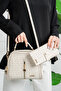 Monogram Printed Women's Shoulder Bag
