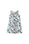 Girl's Fairy Garden Patterned Sleeveless Dress - 3