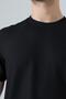 Men's Ribbed Slim Fit Crew Neck Solid Color T-Shirt - 8