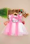 Princess Girl's Evening Dress-Party-Birthday Costume with Sequined Embroidered Tiered Tulle Puffy Skirt