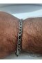 Stainless Steel Knitted Men's Chain Bracelet Silver Color - 6