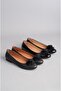 Seç 030 Real Column Black Women's Ballerina Style Shoes - 7