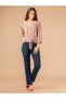 Lupinn women's floral tie-up v-neck blouse - summer chic everyday top, new season trend blouse - 4