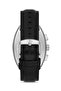Black Leather Cord Men's Wrist Watch Fm11447B-J2 - 2