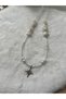 Polar Star Moon Stone Natural Stone Handmade Design Necklace - 2