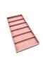 New Domestic Suede Pink 38*19cm Compartment Glasses Stand (AYDINDECOR) - 4