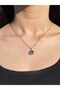 - Stainless Steel Planet Necklace (Yellow) - 3