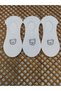 Seamless Toe Women's 3 Pairs of Ballerinas with Teddy Bears