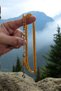 Ottoman Faturan Model Very Old Syrian Cast Iron Squeeze Amber Silver Tasseled Evladiyelik Rosary - 7