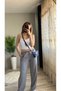 Modal Fabric Wide Leg Pants - 4
