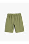 khaki Basic Shorts - 2