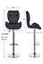 Diamond Style Adjustable Large Bar stools Bar chairs Black only one pcs - 2