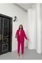 Women's Double Linen Shirt, Trousers, Top and Bottom Set - 7