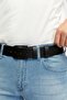 2-Piece Black Brown Men's Genuine Leather Black Buckle Men's Jeans Belt 4.5 cm - 5