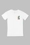 Yes You Can Motivational Printed Pocket Design White T-Shirt - 2