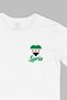 Syria Printed Pocket Design White T-Shirt