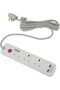وصلة كهربائية سيف 3 فتحات 5 متر مع USB
