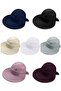 Velcro Visor Beach Hat Adjustable Foldable Sunscreen Visor - 2