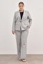 Lined Single Button Blazer - 5
