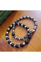 Natural Stone Hematite Bead Bracelet Unisex Women Men - 4