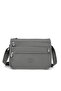 Women's Postman Shoulder Bag Smart Bags 1128 Dark Gray