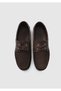 Brown Leather Men's Shoes - 5