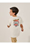 Graphic Print Round Neck T-Shirt - 2