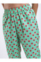 Women Green Printed Kurta and Trouser Set - 6