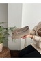 Women's Closed Front Straw Ballerinas Lace Knitted Dowry Daily Ballerinas - 3