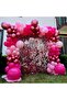35 Pieces Pink Balloon Set Pink Balloons, for Birthday, Baby Shower, Pink Themed Decorations - 4