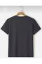 Oversize Smoked Relaxed Cut Unprinted Plain Unisex T-Shirt - 2