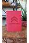 Citroen Leather Stitched License Case Container Auto Vehicle License Holder License Protector - 2