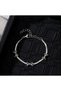 Stylish Stainless Steel Bow Bracelet - Elegant and Modern Design - 3