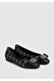 Black women's flat shoes - 2