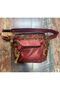 Rez Ethnic Authentic Bohemian Daily Travel Waist Bag Medium Size Multi-Pocket Water Resistant