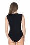 Underwear Derya Lead Cotton Fabric Zero Sleeve Wide Collar Snap Fastener Body Undershirt - 2