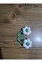 Green Daisy Knitted Buckle - 5