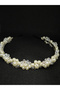 Handmade Pearl and Crystal Stone Special Day Bridal, Maternity, Engagement, Wedding Crown, Hair Accessory - 6