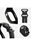 Liquid Air Pro for Apple Watch Series 10 (46mm) Case with Band Strap - Matte Black - 3