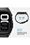 Liquid Air Pro for Apple Watch Series 10 (46mm) Case with Band Strap - Matte Black - 4