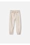Girl's Loose Jogger Trousers Cream 3556 - 3