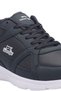 Comfort Sole Lace-Up Casual Sports Shoes Navy Blue-White Sneaker - 4