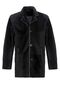 Black Richard Lined Wool Men's Genuine Leather Coat - 8