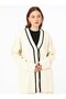 Knitwear Cardigan - Trouser Suit - Cream - Refka - 5