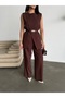Women's Vest Trousers Set