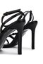 Women's Vegan Black Heeled Shoes - 6