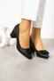 Square Buckle Heeled Shoes - 3